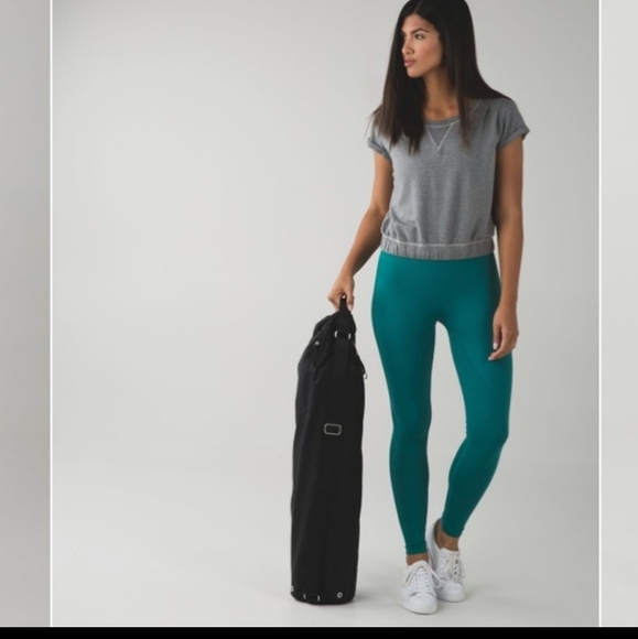 Lululemon Zoned In Tight Forage Teal - Picture 3 of 6
